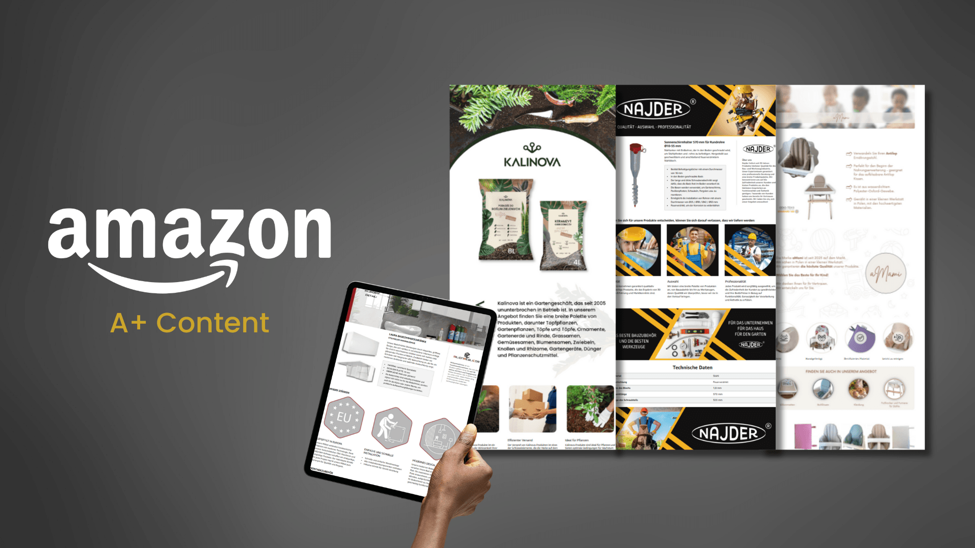 Amazon A+ Content – vše, co potřebujete vědět