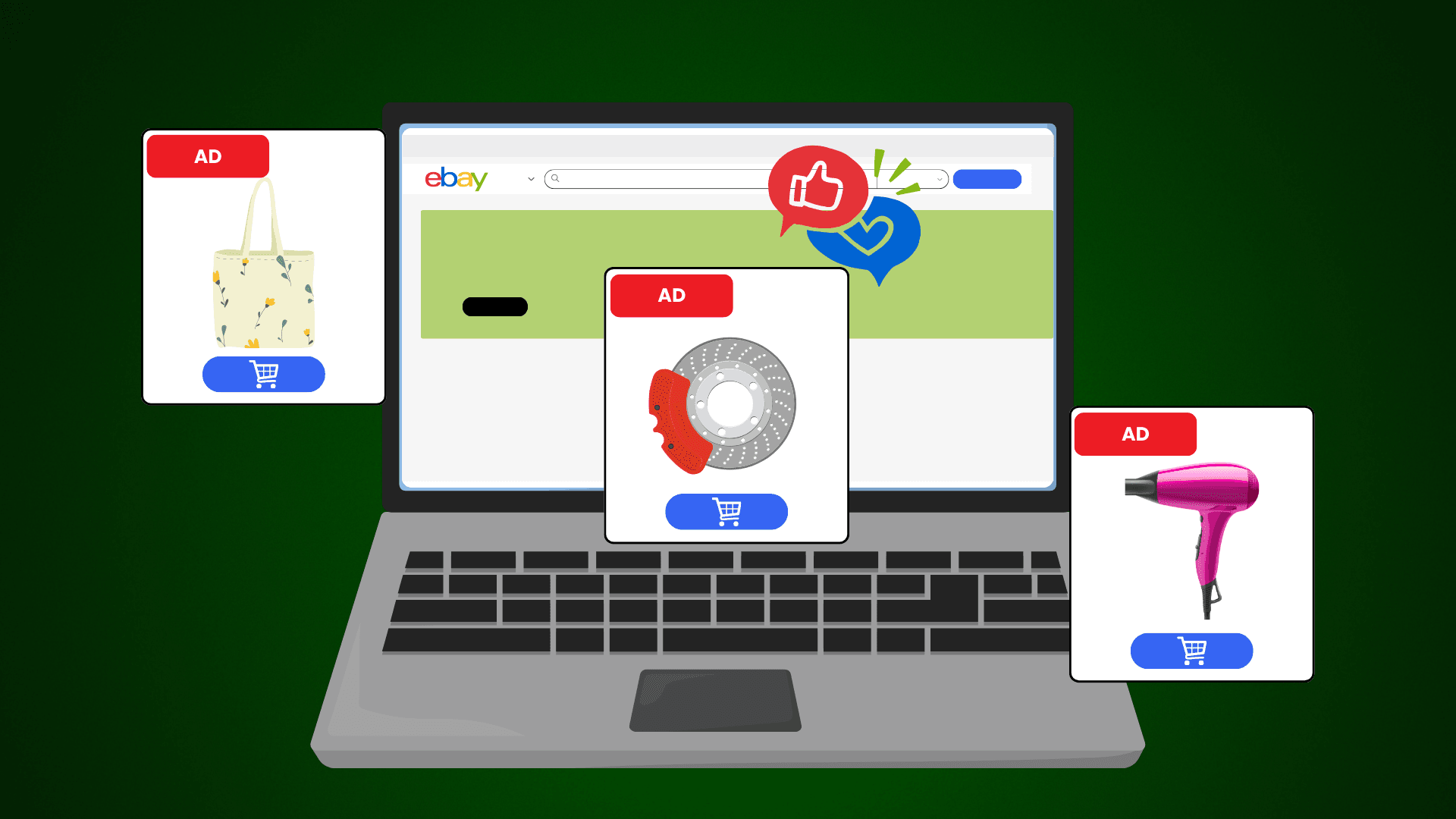 Reklamy na eBay Ads: typy, strategie a optimalizace kampaní