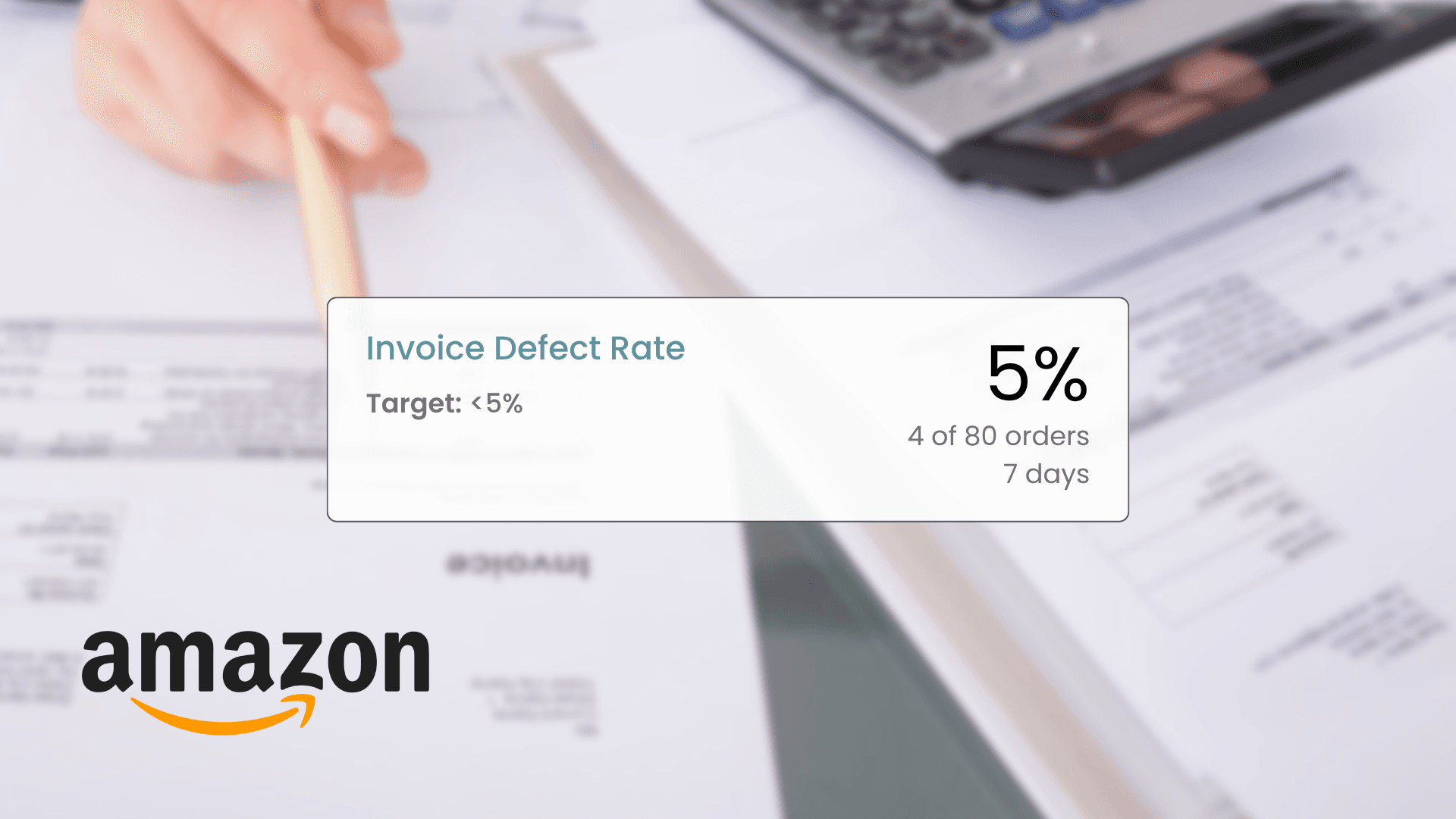 Co je Invoice Defect Rate na Amazonu a jak funguje?