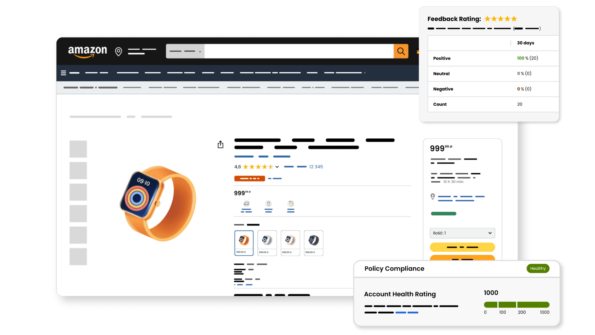 Audit účtu Amazon