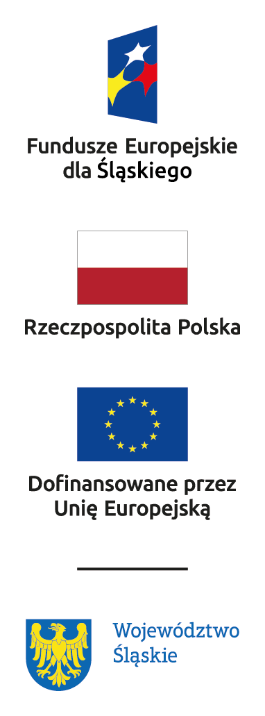 Evropské fondy pro Slezsko, Polská republika, Financováno Evropskou unií, Slezské vojvodství