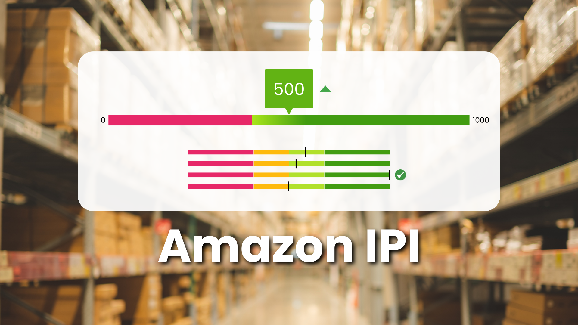 Inventory Performance Index (IPI) – co to je a jak ovlivňuje prodej na Amazonu?
