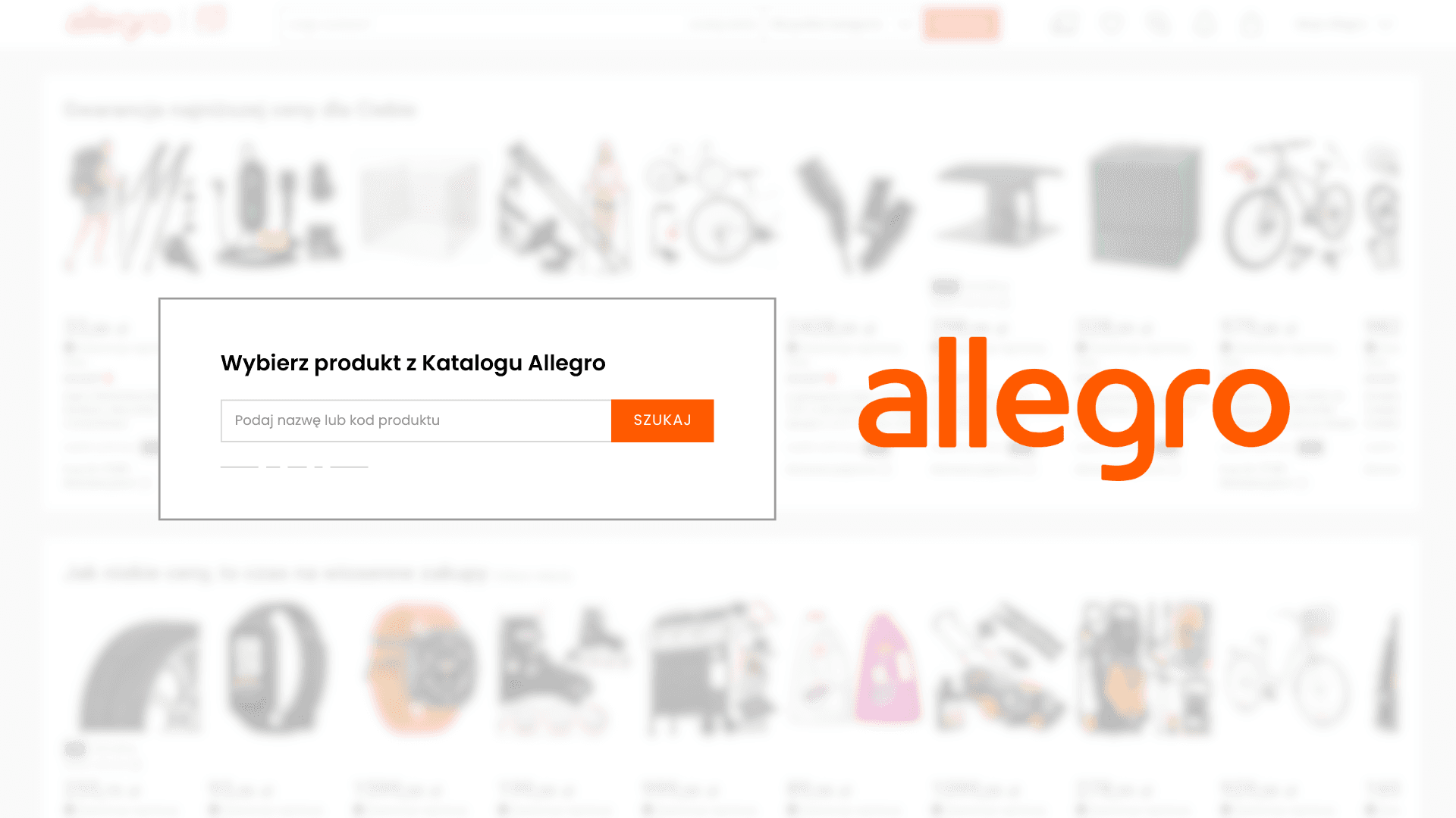 Katalog produktů na Allegro - Efektivní správa nabídky